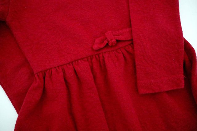 Vestido Sfera rojo. Talla 4-5 años