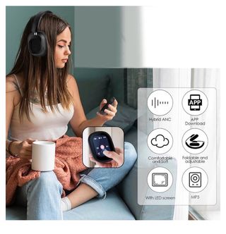 Auriculares con Pantalla Táctil