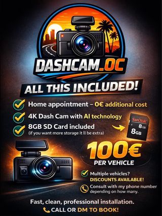 Vendo e instalo camaras de coches