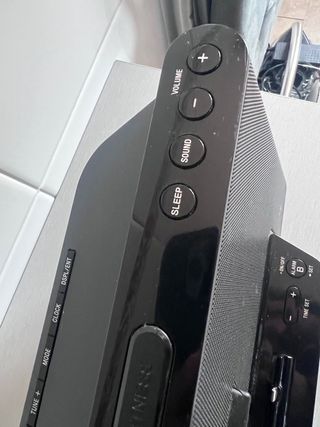 Radio Despertador Sony iPhone ICF-DS15IPN