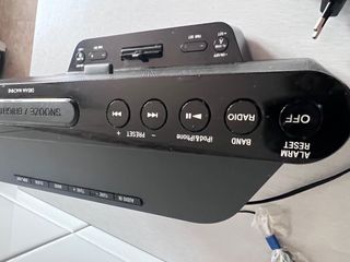 Radio Despertador Sony iPhone ICF-DS15IPN