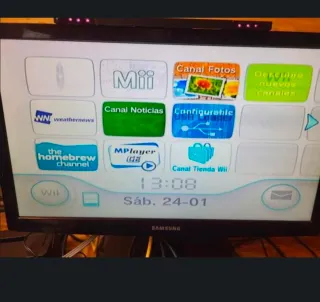 Nintendo Wii Blanca con Disco Duro