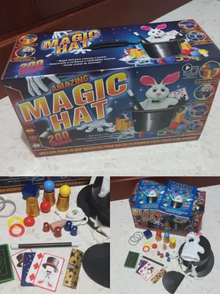 Juego de Magia Amazing Magic Hat 200 Trucos