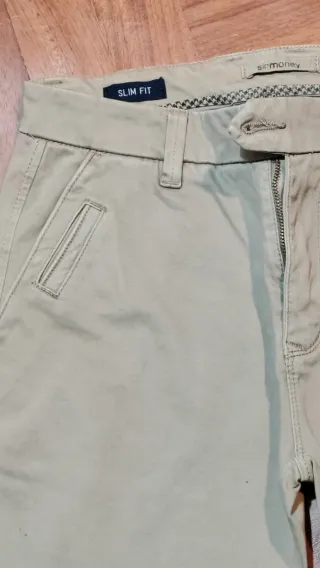 Pantaloni uomo beige