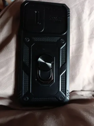 Custodia Samsung A14 Nera con Supporto