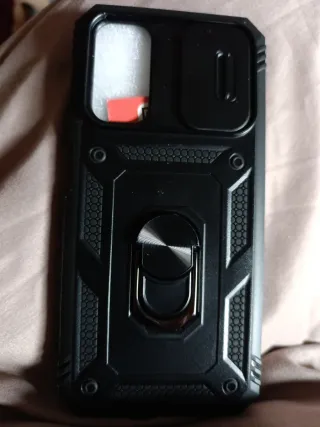 Custodia Samsung A14 Nera con Supporto