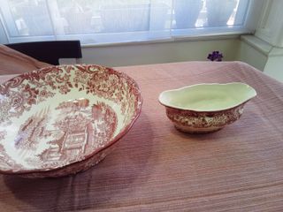 Grupo Cartuja: Sopera, Ensaladera y Salsera