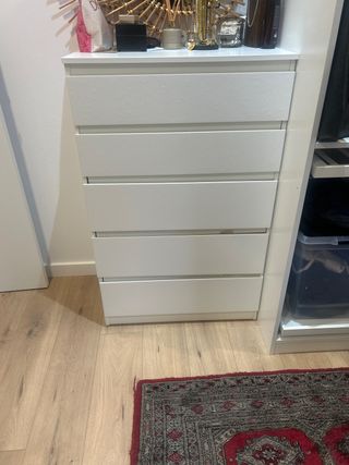 Cómoda Ikea Kullen Blanca