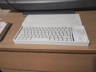 Teclado y ratón Apple + Smartwatch Senbono V19Z