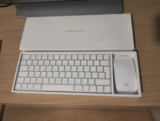 Teclado y ratón Apple + Smartwatch Senbono V19Z