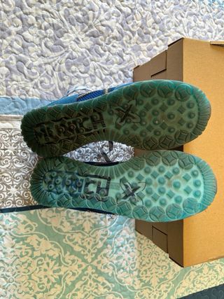 Zapatillas Munich Azules y Blancas