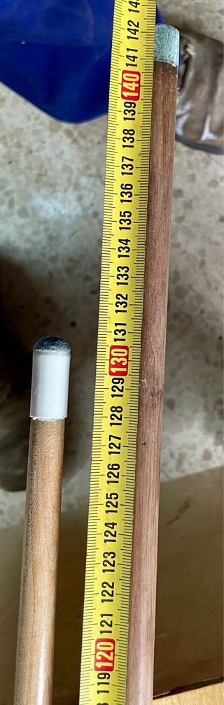 Tacos de billar de madera