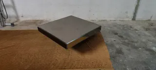 Mesa Centro Diseño Espejo Años 80