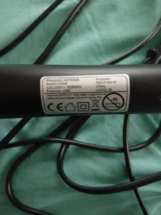 Arricciacapelli Necchi Rosso e Nero