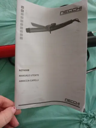 Arricciacapelli Necchi Rosso e Nero