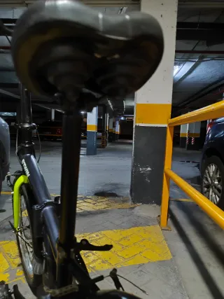 Bicicleta plegable Btwin 6 velocidades