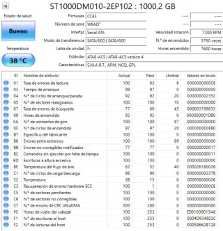Disco Duro Seagate Barracuda 1TB SATA 3.5