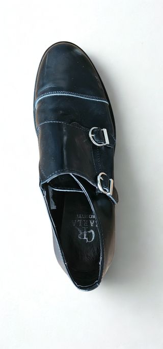 Zapatos Carla Rosetti Negros Doble Hebilla