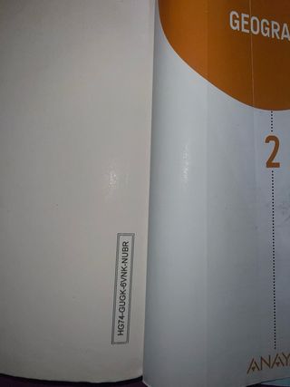 Libro de geografía 2 de bachillerato