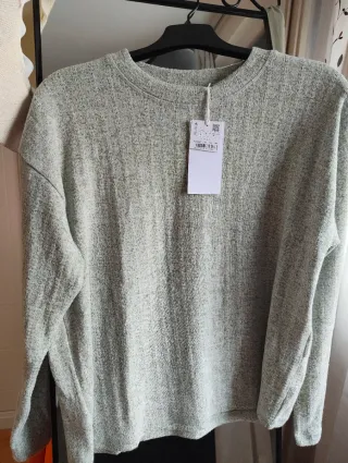 Camiseta Milano verde jaspeado talla L