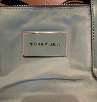 Bolso shopper Bimba y Lola verde agua