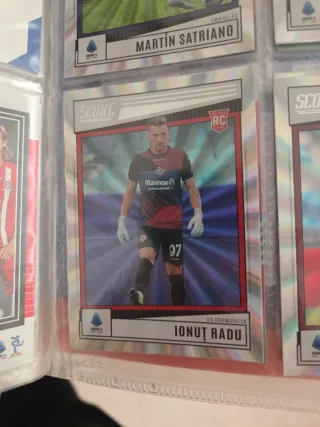 Panini Score Ionut Radu RC Serie A
