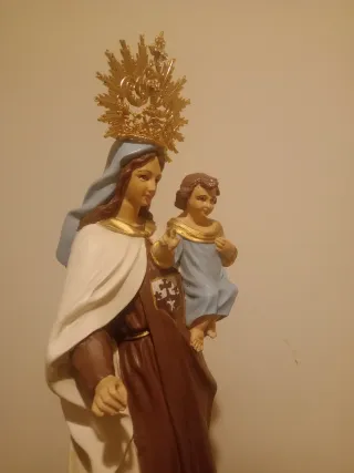 Virgen del Carmen con Niño