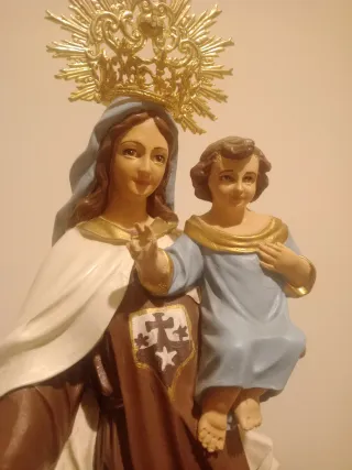 Virgen del Carmen con Niño