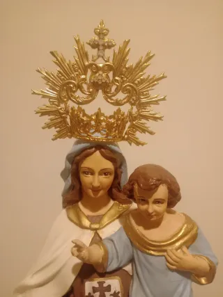 Virgen del Carmen con Niño
