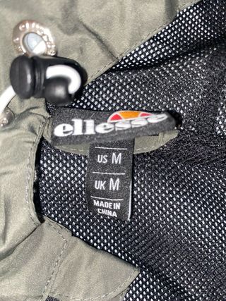 Chubasquero Ellesse Gris Talla M