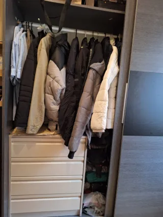 Armario 180cm puertas correderas