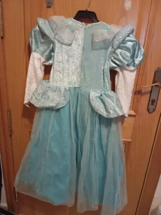 Vestido Princesa Disney Azul. Su precio nuevo 65€