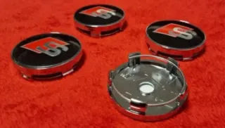 Audi TAPAS CENTRO LLANTA BUJE EMBLEMA S