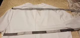 Camisa cuello pico Calvin Klein Blanca