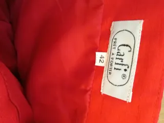 Vestido de ceremonia rojo