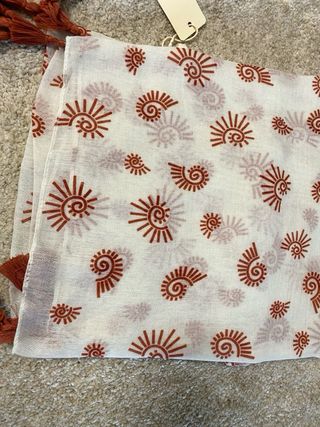 Pañuelo estampado sol mujer