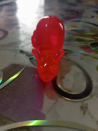 Lumaca decorativa rossa