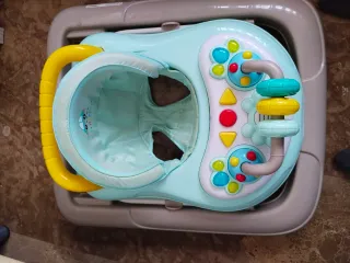 Andador bebé mint con juguetes