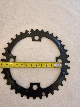 Plato Bici MTB Acero 36T BCD 104mm