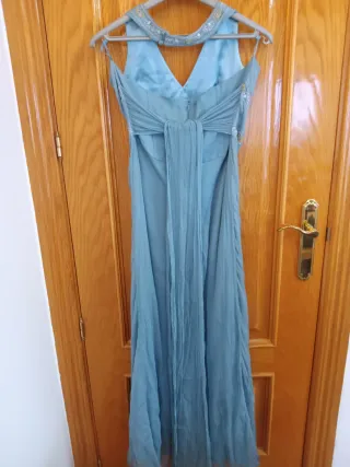 Vestido de ceremonia azul