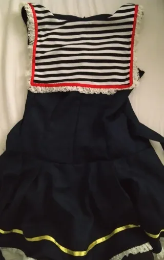 Disfraz marinera talla S