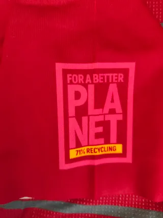 Maillot Atika Terra Recycling Rojo Talla M