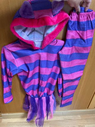 Disfraz Gato Morado Talla 10-12