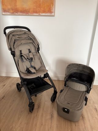 Carrito Joolz Aer + Sillita + Capazo + Funda