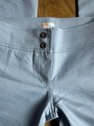 Pantalón Bershka Y2K Azul