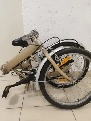 Bicicleta Plegable Boomerang Aluminio