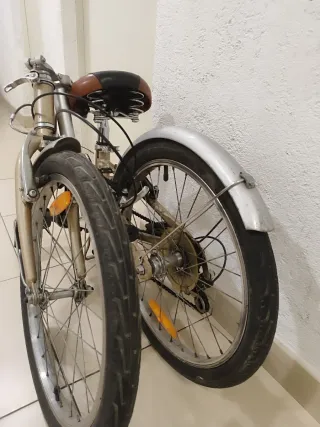 Bicicleta Plegable Boomerang Aluminio