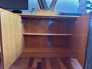 Mueble salón vitrina y mueble TV