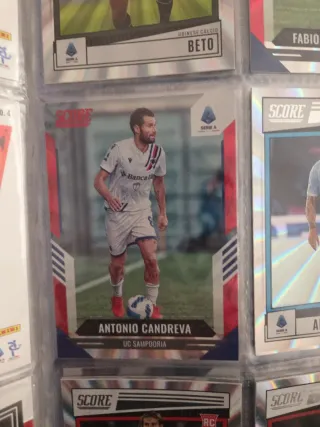 Panini Score Antonio Candreva Serie A