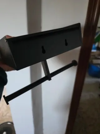 Soporte de pared blanco